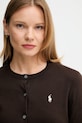 Polo Ralph Lauren kardigan brązowy 211971871