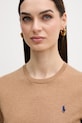 Πουλόβερ Polo Ralph Lauren καφέ 211971872