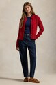 Odzież Polo Ralph Lauren kardigan wełniany 211972104 czerwony