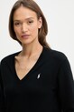 Polo Ralph Lauren pulover de bumbac negru 211972105