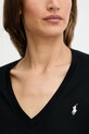 Polo Ralph Lauren pulover de bumbac 211972105 negru
