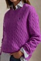 Svetr Polo Ralph Lauren fialová 211972115