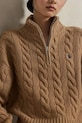 Polo Ralph Lauren maglione in lana 211972130 beige