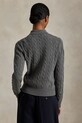 Vlnený sveter Polo Ralph Lauren 211972132 sivá AW25