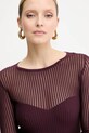 Patrizia Pepe sweter fioletowy 8K0305.K143