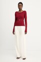Patrizia Pepe pulover 8K0309.K274 rosu AW25