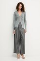 Patrizia Pepe cardigan 8K0318.K270 grigio AW25
