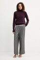 Volnen pulover Patrizia Pepe 8K0319.K247 bordo AW25