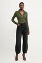 Светр Patrizia Pepe 8K0323.K274 зелений AW25