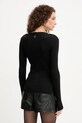Îmbrăcăminte Patrizia Pepe pulover 8K0328.K280 negru