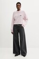 Rotate pulover de lână 0 114278191 roz AW25