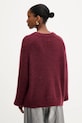 Îmbrăcăminte Rotate pulover din amestec de lână 1145652734 burgundia