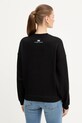 Odzież Elisabetta Franchi bluza bawełniana MD01D56E2 czarny