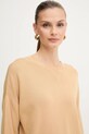 Elisabetta Franchi sweter beżowy MK01S56E2