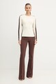 Elisabetta Franchi sweter MK03S56E2 beżowy AW25