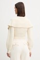 Îmbrăcăminte Elisabetta Franchi cardigan din amestec de lână MK04S56E2 bej