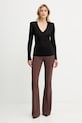 Elisabetta Franchi sweter MK21S56E2 czarny AW25