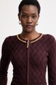 Джемпер Elisabetta Franchi бордо MK29B56E2