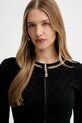 Elisabetta Franchi kardigan czarny MK29B56E2