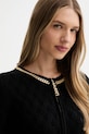 Odzież Elisabetta Franchi kardigan MK29B56E2 czarny