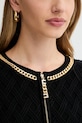 Elisabetta Franchi kardigan czarny MK29B56E2