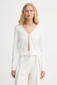 Morgan kardigan pozostałe biały MZINA