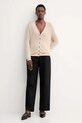 Calvin Klein kardigan LV044C346G beżowy AW25