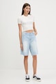 Πουλόβερ Tommy Jeans DW0DW20965 λευκό AW25