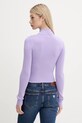 Odzież Tommy Jeans kardigan DW0DW20967 fioletowy
