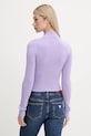 Odzież Tommy Jeans kardigan DW0DW20967 fioletowy
