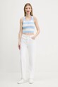 Tommy Jeans top DW0DW20969 niebieski AW25