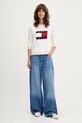 Tommy Jeans sweter DW0DW20970 beżowy AW25