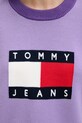 Tommy Jeans sweter DW0DW20970 fioletowy