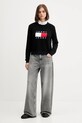 Πουλόβερ Tommy Jeans DW0DW20970 μαύρο AW25