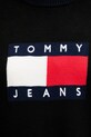 Πουλόβερ Tommy Jeans DW0DW20970 μαύρο