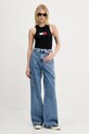 Top Tommy Jeans DW0DW20975 čierna AW25