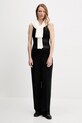 Tommy Hilfiger top WW0WW45647 negru AW25