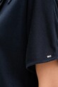 Polo triko s příměsí hedvábí Tommy Hilfiger WW0WW45652 námořnická modř