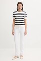 Bavlněný svetr Tommy Hilfiger WW0WW45656 béžová AW25
