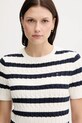 Bavlněný svetr Tommy Hilfiger béžová WW0WW45656