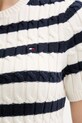 Bavlněný svetr Tommy Hilfiger WW0WW45656 béžová