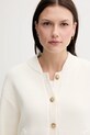 Tommy Hilfiger kardigan bawełniany beżowy WW0WW45692
