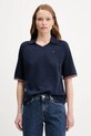 Tommy Hilfiger pulover de bumbac subtiri bleumarin WW0WW45694