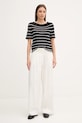Tommy Hilfiger t-shirt WW0WW46522 czarny AW25