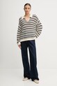 Tommy Hilfiger pulover WW0WW46524 bej AW25