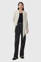 AllSaints kardigan z domieszką wełny HARPER W052KC biały