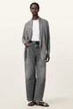 Кардиган с примесью шерсти AllSaints HARPER W052KC серый