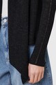 Odzież AllSaints kardigan z domieszką wełny HARPER W052KC czarny
