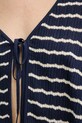 Rag & Bone kardigan WAS25P023UG23 granatowy