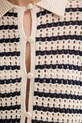 Kardigán s prímesou ľanu Rag & Bone WAS25P060BR60 béžová